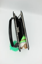 Load image into Gallery viewer, Amina Crocodile Embossed Leather Bag interior view